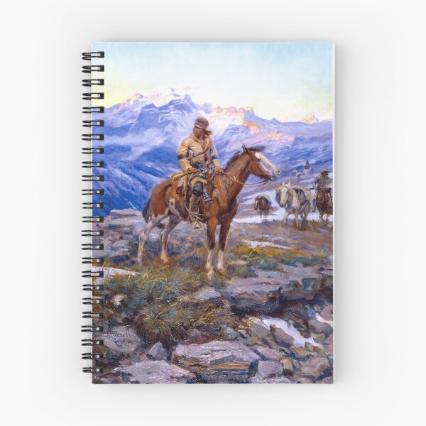 Item preview, Free Trappers - Charles M. Russell - 1911 designed and sold by CJET.