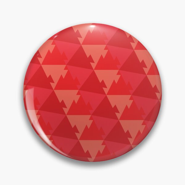 Item preview, Jigsaw Puzzle Triangles Pattern – Red designed and sold by RoguePatterns.