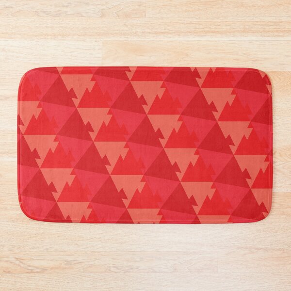 Item preview, Jigsaw Puzzle Triangles Pattern – Red designed and sold by RoguePatterns.