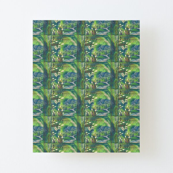 Nature and Energy Canvas Mounted Print