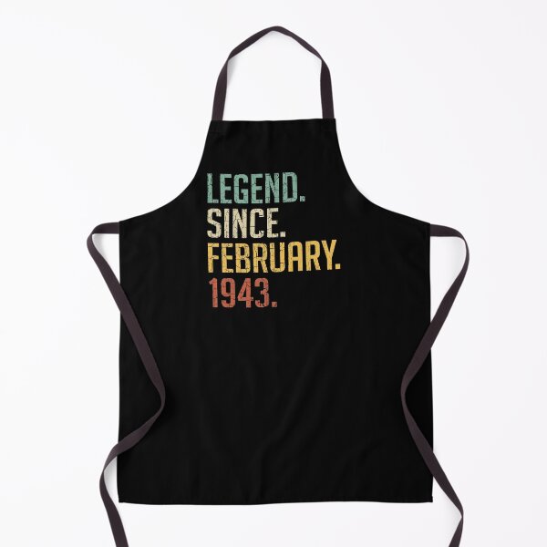 Item preview, Legend Since February 1943 78th Birthday Gift 78 Years Old Vintage February 1943 designed and sold by Takatv.