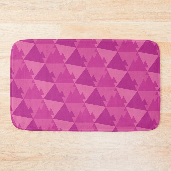 Item preview, Jigsaw Puzzle Triangles Pattern – Fuchsia & Pink designed and sold by RoguePatterns.