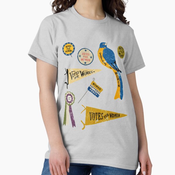 Vista previa del artículo con la obra «Votos del movimiento por el sufragio femenino por recuerdos de mujeres», diseñado y vendido por awkwarddesignco.