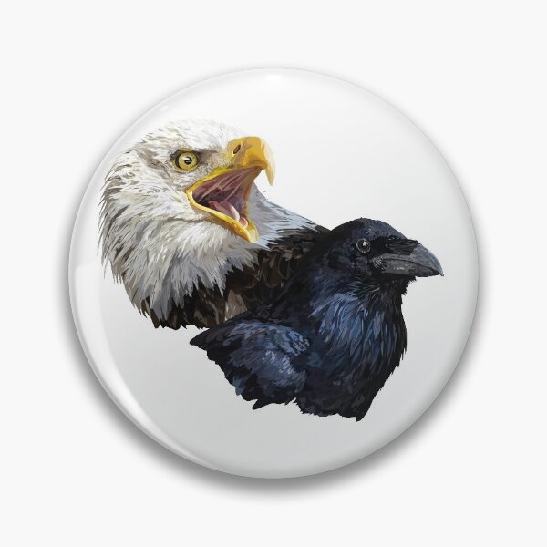 Item preview, Raven and Pigargo designed and sold by obscurite.