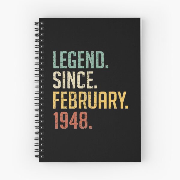 Item preview, Legend Since February 1948 73rd Birthday Gift 73 Years Old Vintage February 1948 designed and sold by Takatv.