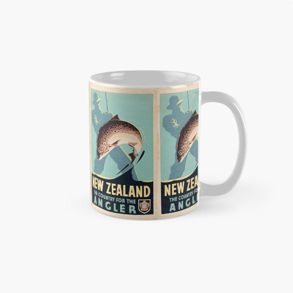 Item preview, New Zealand retro poster designed and sold by CorasPosters.