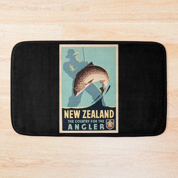 Item preview, New Zealand retro poster designed and sold by CorasPosters.