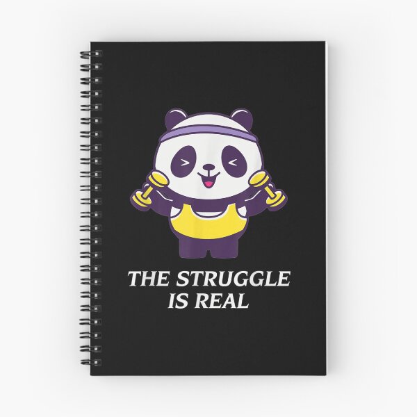Item preview, the struggle is real gym designed and sold by KhanWill.