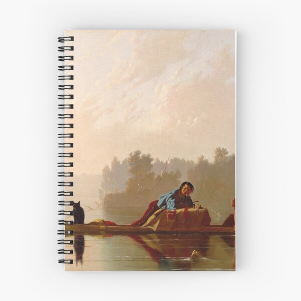 Item preview, Fur Traders Descending the Missouri - George Caleb Bingham - 1845 designed and sold by CJET.