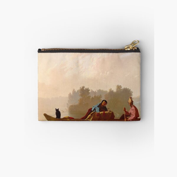Item preview, Fur Traders Descending the Missouri - George Caleb Bingham - 1845 designed and sold by CJET.