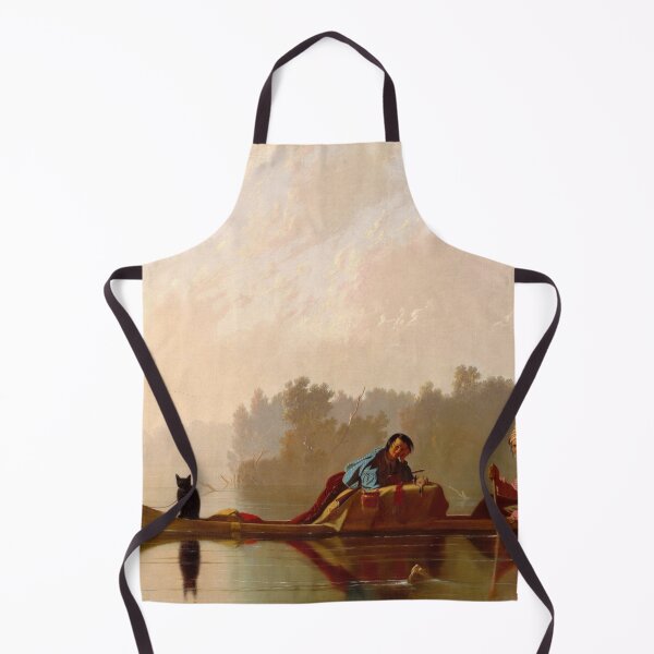 Item preview, Fur Traders Descending the Missouri - George Caleb Bingham - 1845 designed and sold by CJET.