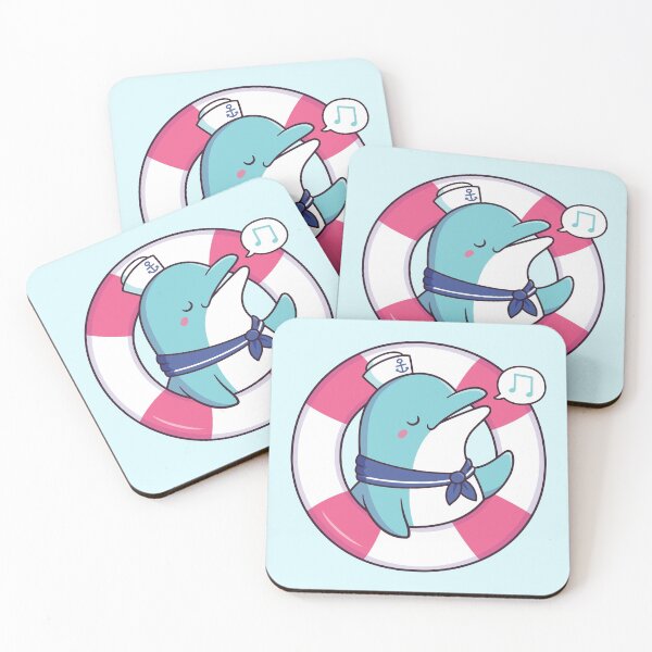 Item preview, Cute Singing Dolphin Sailor designed and sold by rustydoodle.