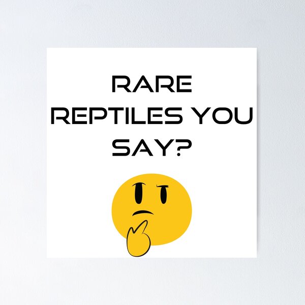 Item preview, Reptiles raros que dices cara designed and sold by Dandistries.