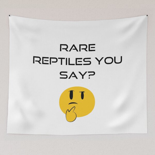 Item preview, Rare Reptiles You Say Face designed and sold by Dandistries.