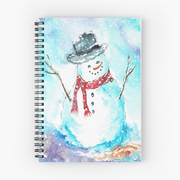 Item preview, Happy Winter Snowman designed and sold by Smalltownart.