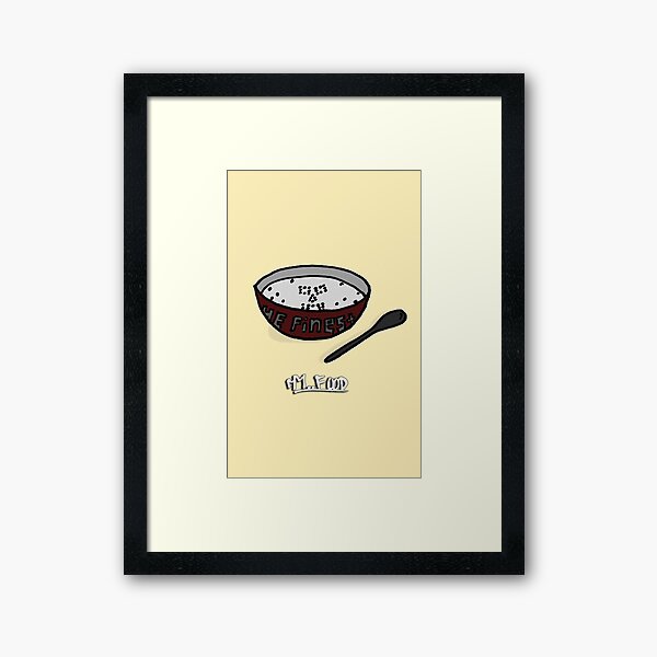 Mm..Food Framed Art Print