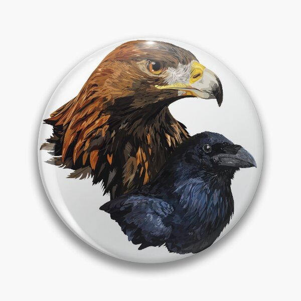 Item preview, Raven and Eagle designed and sold by obscurite.