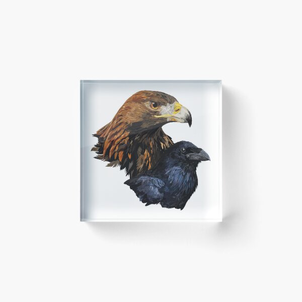 Item preview, Raven and Eagle designed and sold by obscurite.