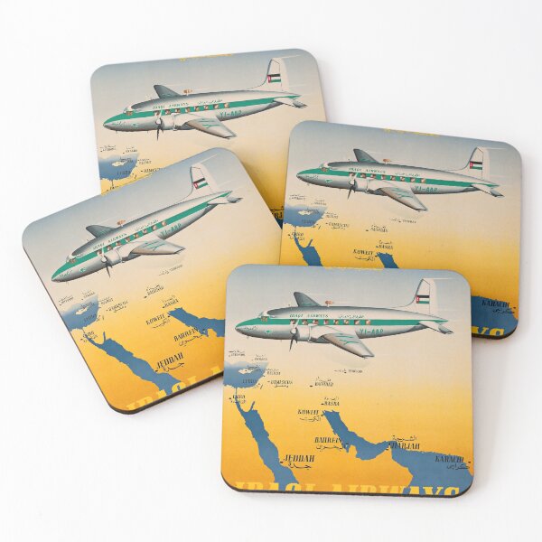 Item preview, Iraqi Airways retro poster designed and sold by CorasPosters.
