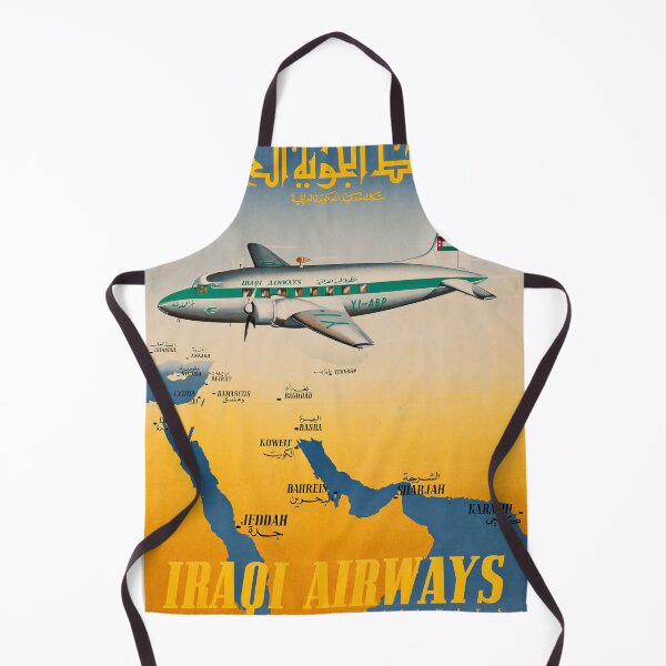 Item preview, Iraqi Airways retro poster designed and sold by CorasPosters.