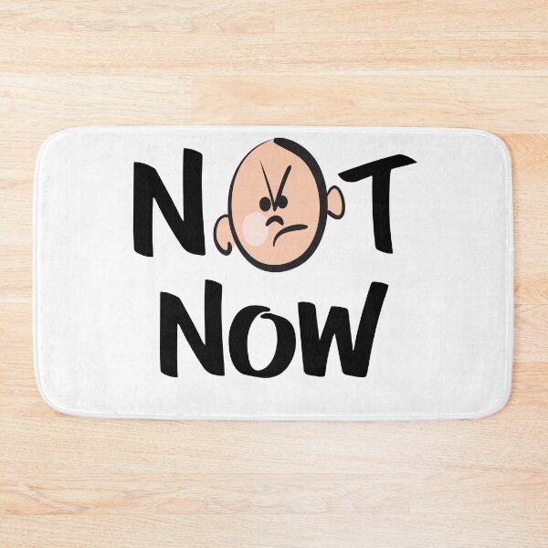 Item preview, Not Now Cute Angry Kid Art designed and sold by ProjectX23.