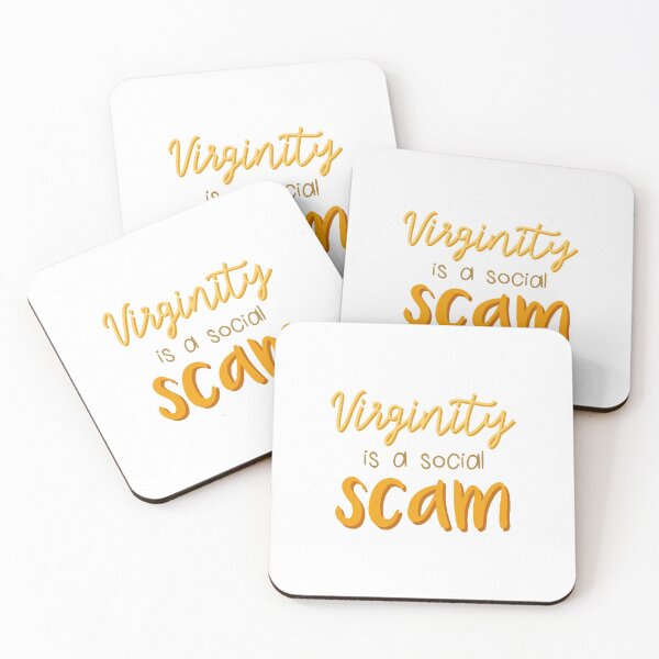 Item preview, Virginity is a Social Scam designed and sold by extraonions.