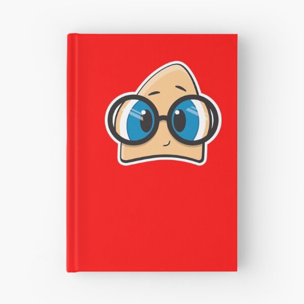 Item preview, Happy, smiling cartoon character Tippy wears big glasses designed and sold by ArtsArtyArt.