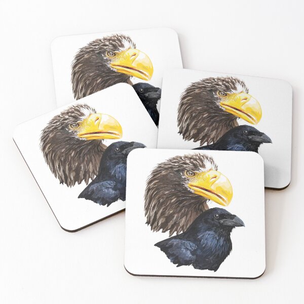 Item preview, Raven and Pigargo designed and sold by obscurite.