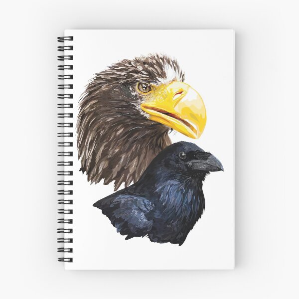 Aperçu de l'œuvre Raven et Pigargo créée et vendue par obscurite.