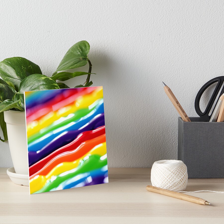 colors-of-the-rainbow-art-board-print-for-sale-by-megamaller-redbubble