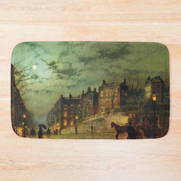 Item preview, Hampstead Hill, Looking Down Heath Street - John Atkinson Grimshaw - 1881 designed and sold by CJET.