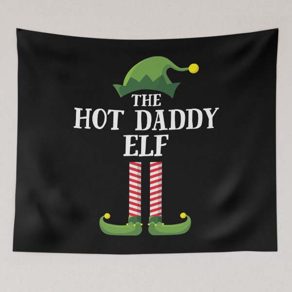 Item preview, Hot Daddy Elf Matching Family Group Christmas designed and sold by ElfEmporium.