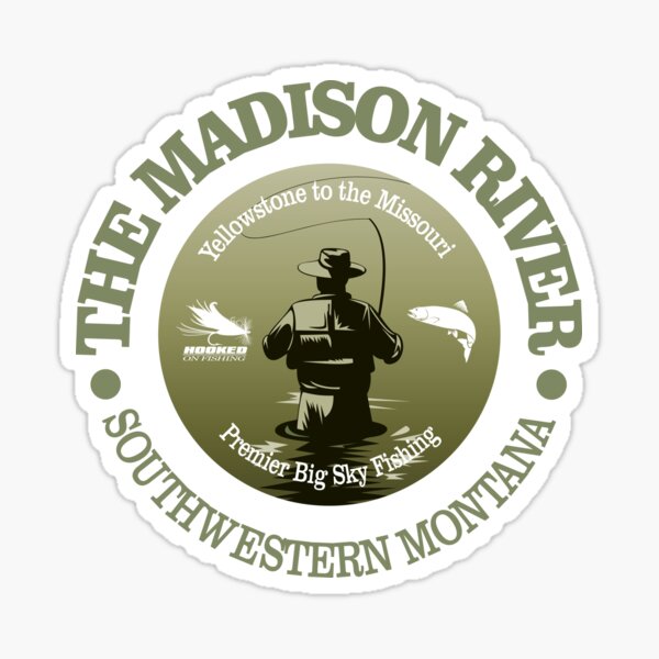 Madison River Fly Fishing (FSH) Sticker for Sale by curranmorgan