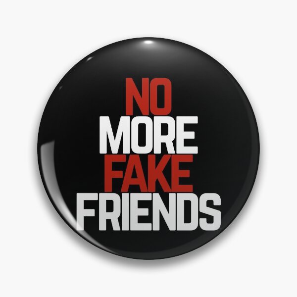 Item preview, No More Fake Friends designed and sold by Albatrozz.