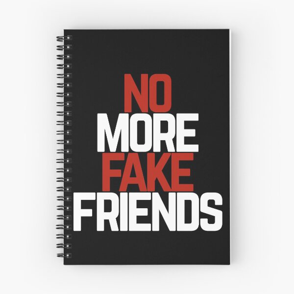 Item preview, No More Fake Friends designed and sold by Albatrozz.