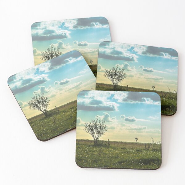 Item preview, Blue sky and tree shading, landscape designed and sold by Stéphane  Thirion.