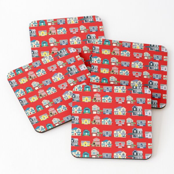 Item preview, Houses Pattern  designed and sold by MarcSabuncu.