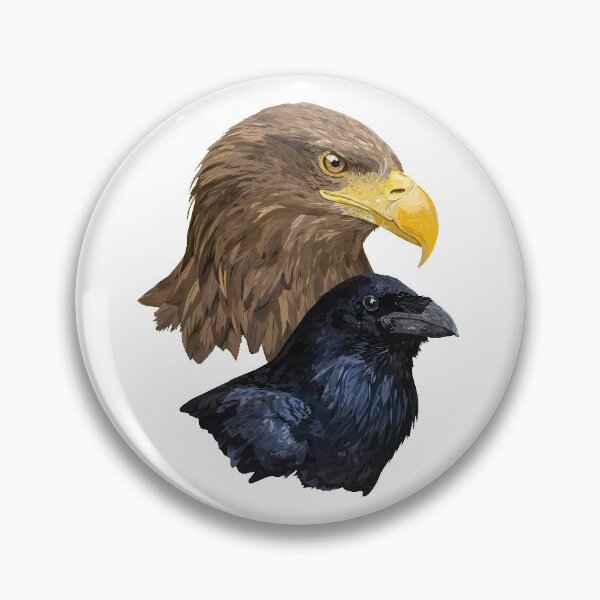Item preview, Raven and Pigargo designed and sold by obscurite.