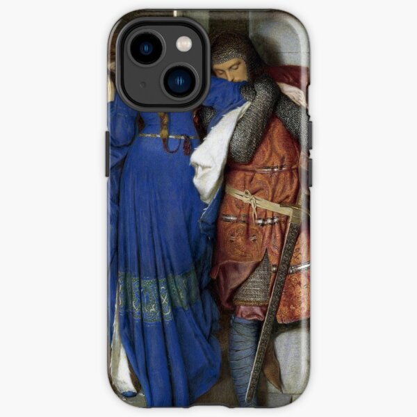Hellelil and Hildebrand, the Meeting on the Turret Stairs - Frederick William Burton - 1864 iPhone Tough Case