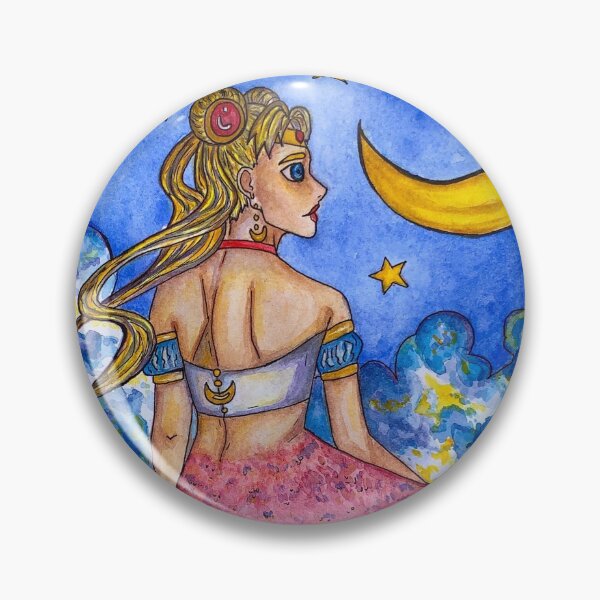 Item preview, Mermaid of the Moon designed and sold by cali-poppyseed.