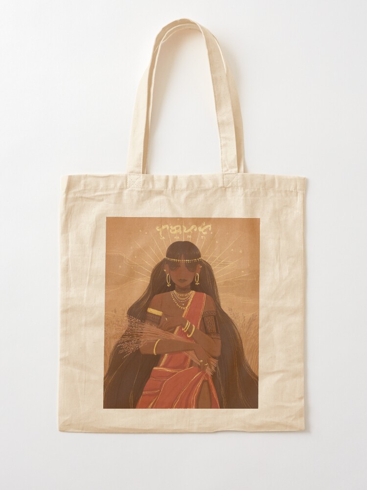 Alternate view of Lakapati | Hermaphrodite Goddess of Fertility and Agriculture Tote Bag
