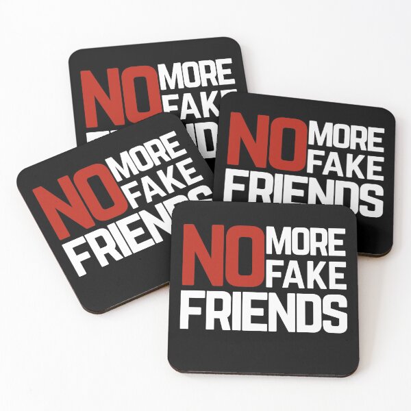 Item preview, No More Fake Friends designed and sold by Albatrozz.