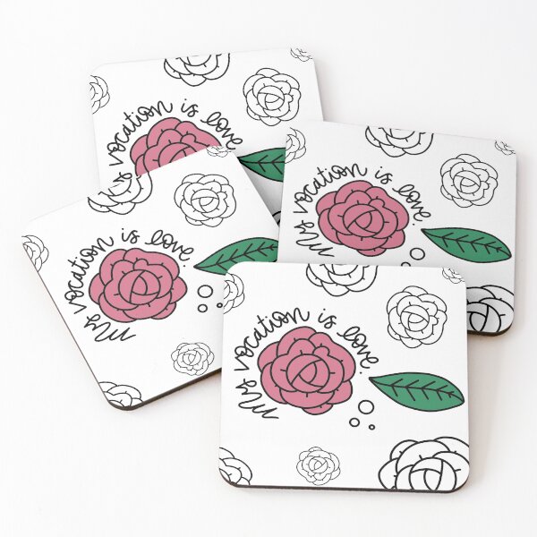 Item preview, My Vocation is Love Rose designed and sold by CarolineTherese.