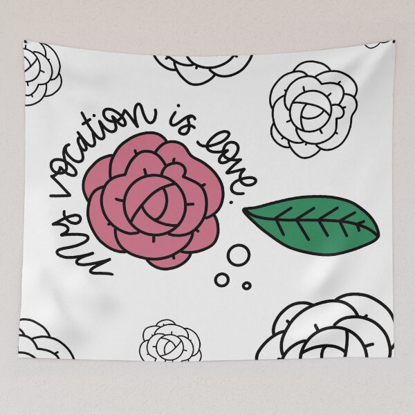 Item preview, My Vocation is Love Rose designed and sold by CarolineTherese.