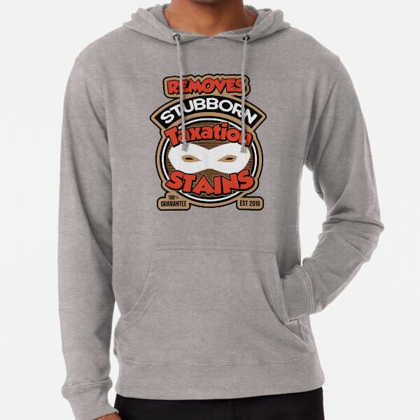 "Tax Evasion Removes Stubborn Taxation Stains Financial Satire" Lightweight Hoodie for Sale by