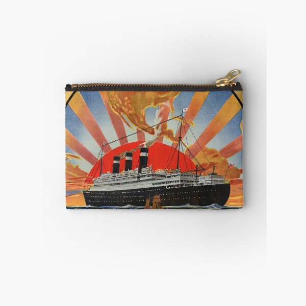 Artikelvorschau, World Cruise retro poster entworfen und verkauft von CorasPosters.