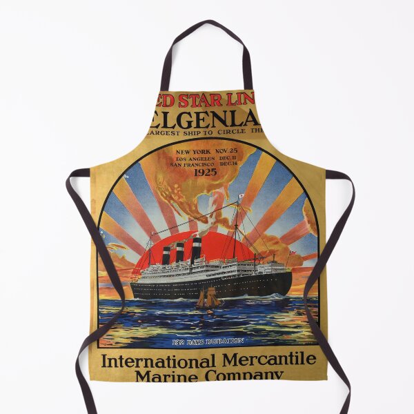 Artikelvorschau, World Cruise retro poster entworfen und verkauft von CorasPosters.