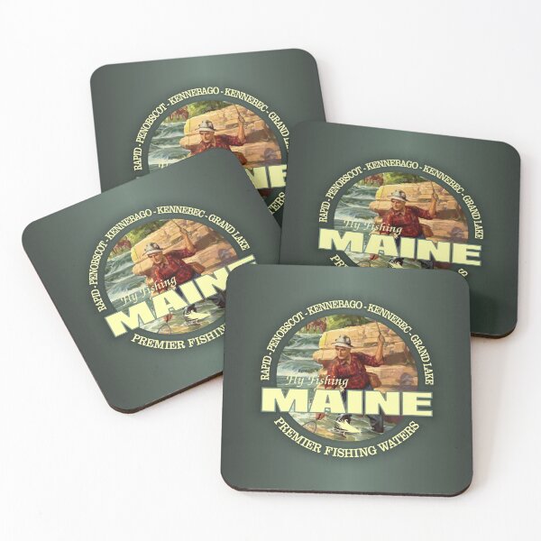 Item preview, Maine Fly Fishing (FSH) designed and sold by curranmorgan.