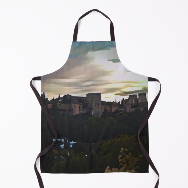 Item preview, Alhambra at Sunset Illustration designed and sold by tremendoustees.