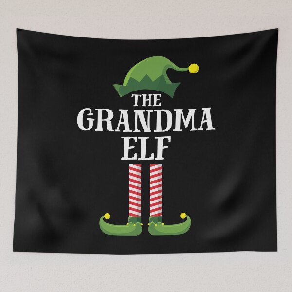 Item preview, Grandma Elf Matching Family Group Christmas designed and sold by ElfEmporium.